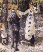 Pierre-Auguste Renoir The Swing painting